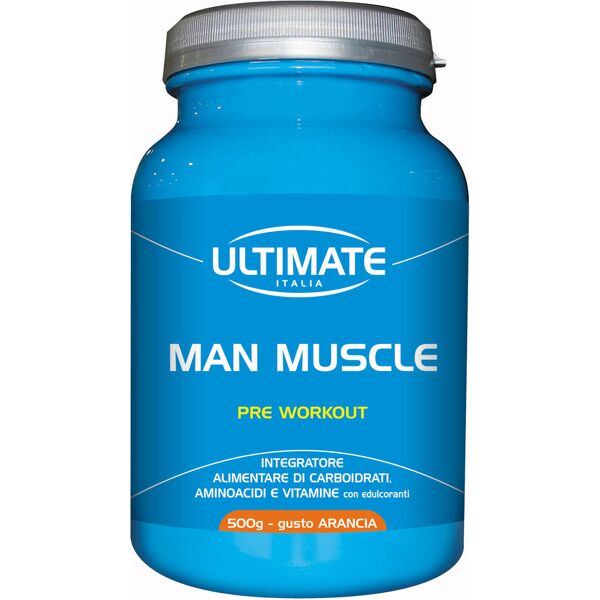 vita al top srl ultimate man muscle pre-workout arancia