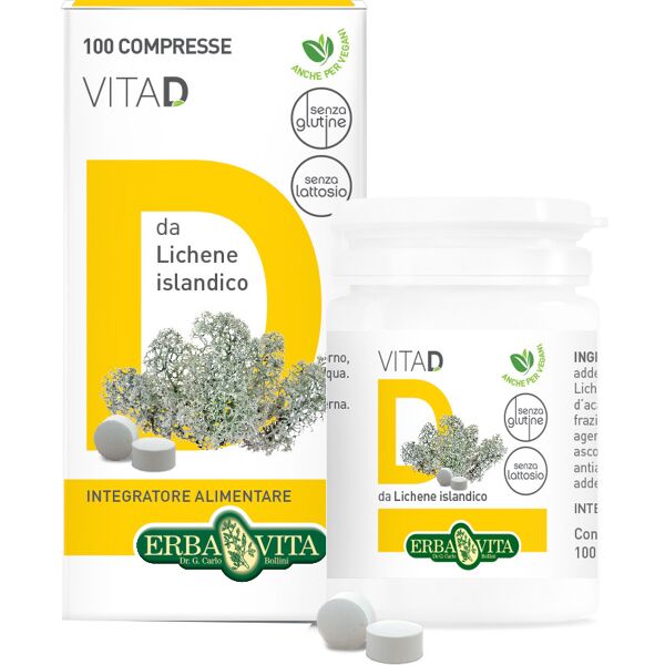 erba vita vita d 100 compresse orosolubili 20g