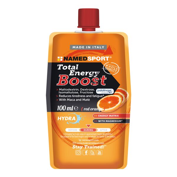 named sport total energy boost red orange 100 ml