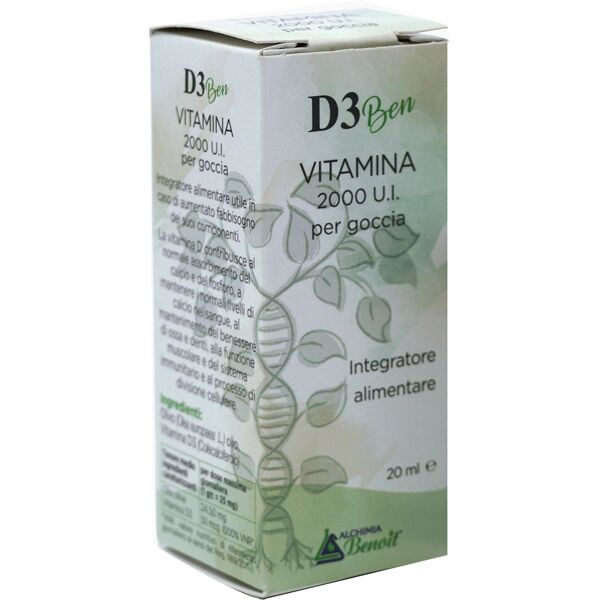 alchimia benoit d3 ben vitamina 20 ml