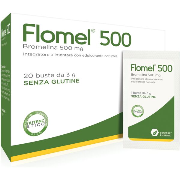 esserre pharma srl flomel*500 20 bust.3g