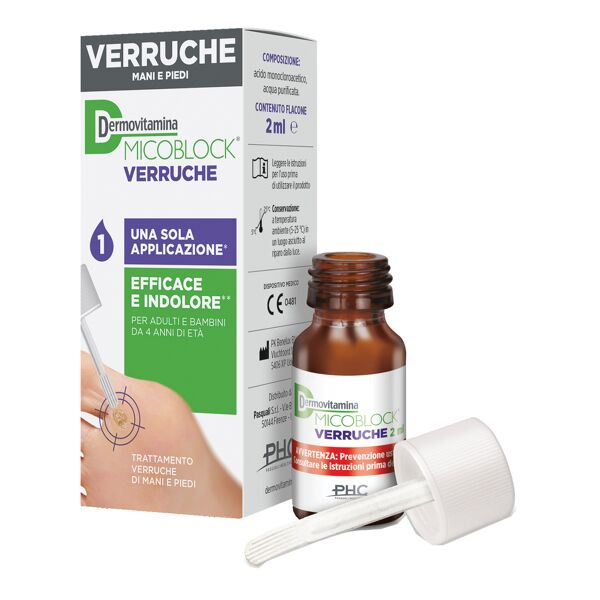 pasquali srl dermovitamina verruche 2ml