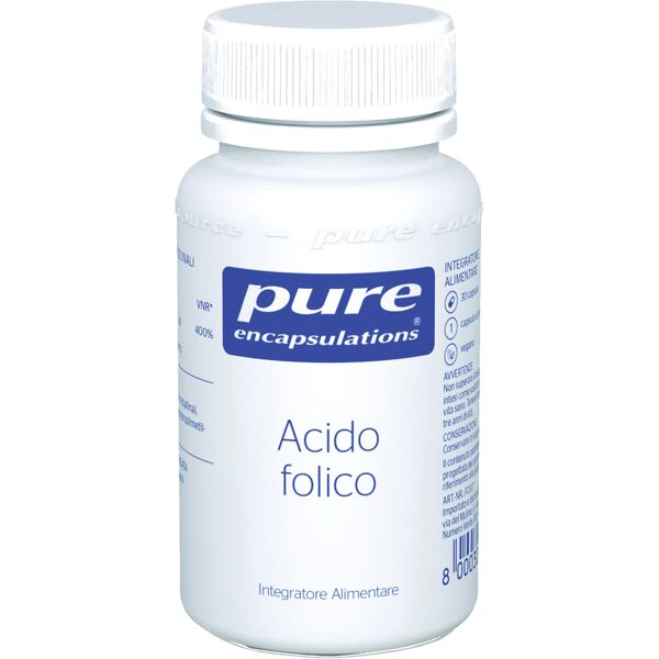 nestle' pure encapsulations acido folico 30 capsule