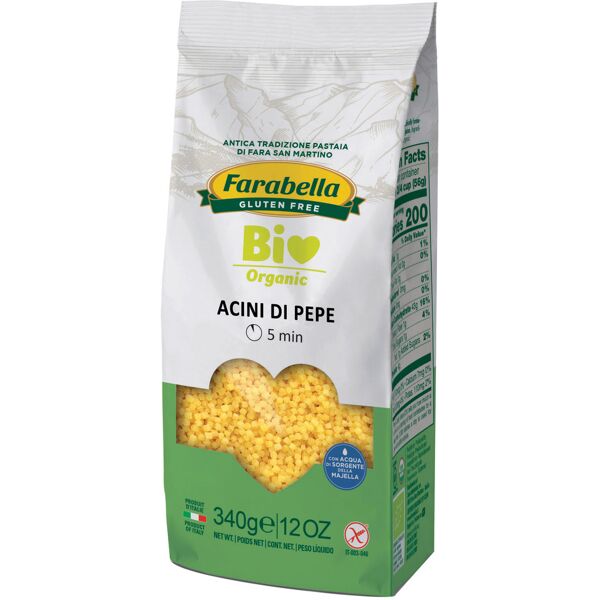 farabella bio acini di pepe mais-riso 340 g