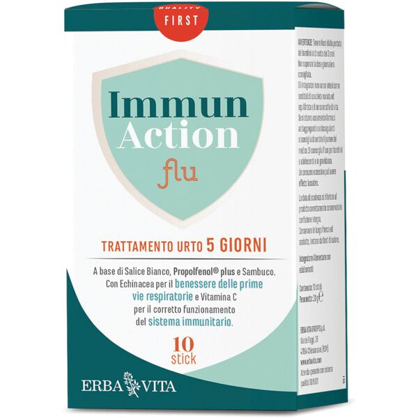 erba vita immun action flu 10 stickpack