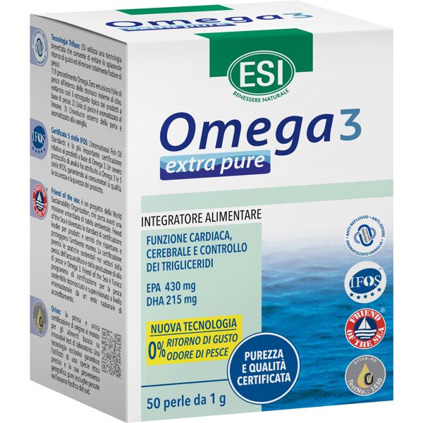 esi omega 3 extra pure 50 perle