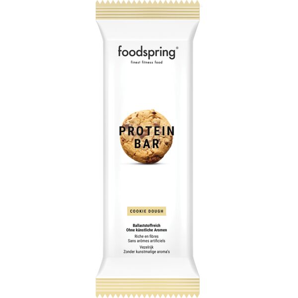 foodspring protein bar cookie dough 60 g