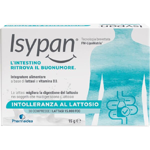 pharmaidea srl isypan intolleranza lattosio 30 compresse