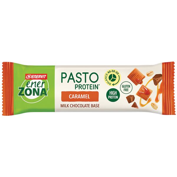 enervit enerzona pasto protein caramel barretta sostitutiva pasto 55 g