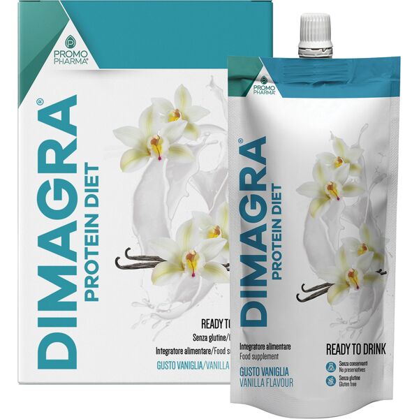 promopharma spa dimagra protein diet vaniglia 7 pezzi da 220 g