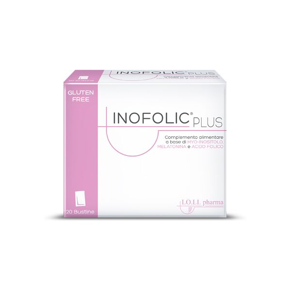 lo.li.pharma inofolic plus integratore 20 bustine