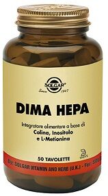 solgar dima hepa integratore alimentare 50 tavolette