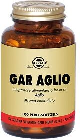 solgar gar aglio 100 cps