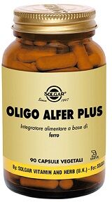 solgar oligo alfer plus integratore alimentare 90 capsule