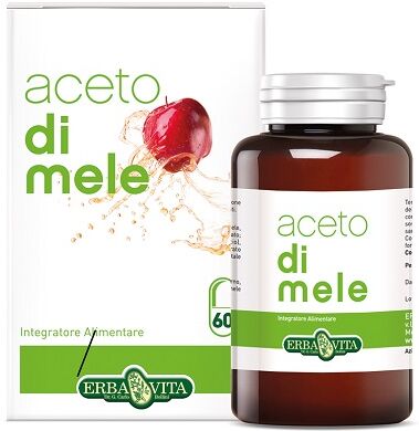 erba vita aceto di mele 60 cps 550mg ebv