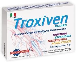 euro-pharma srl troxiven 20cpr