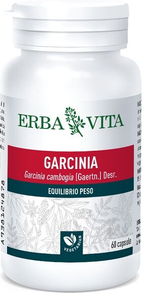 erba vita garcinia cambogia integratore alimentare 60 capsule 400g