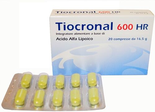 b.l.v. pharma group srl tiocronal 600hr 20cpr