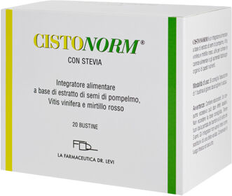 la farmaceutica dr levi claudi cistonorm 20 bustine