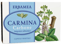 erbamea carmina carbone 24 capsule vegetali 12 g