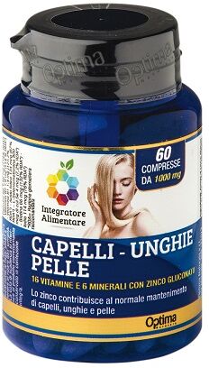 colours of life optima capelli unghie pelle integratore vitamine e minerali 60 compresse