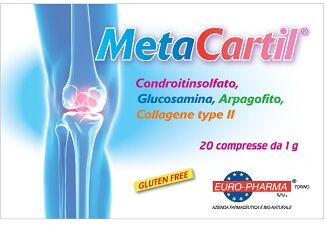 euro-pharma srl metacartil 20 cpr 1g