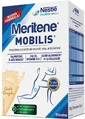 meritene mobilis vaniglia 10 bustine