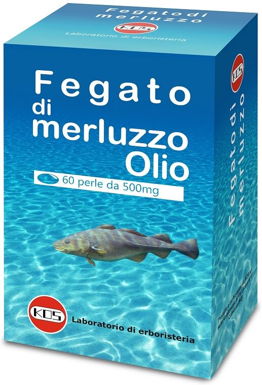 kos srl fegato merluzzo 60 perle 500 mg