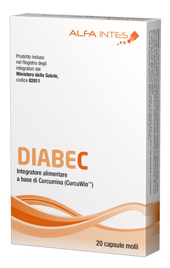 alfa intes diabec integratore antiossidante 20 capsule molli