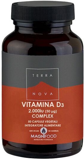 forlive terranova complesso di vitamina d3 2000 iu (50ug) 50 capsule