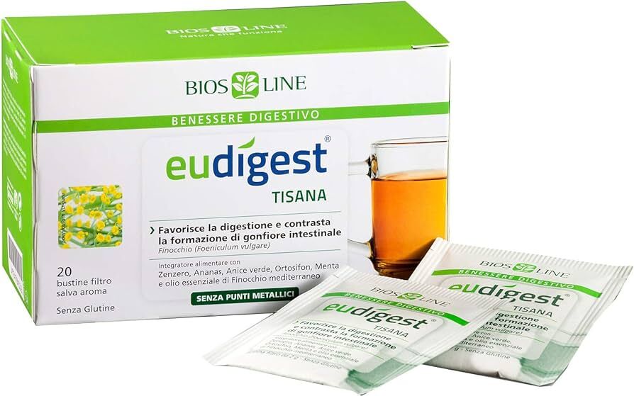 bios line eudigest tisana 20 filtri