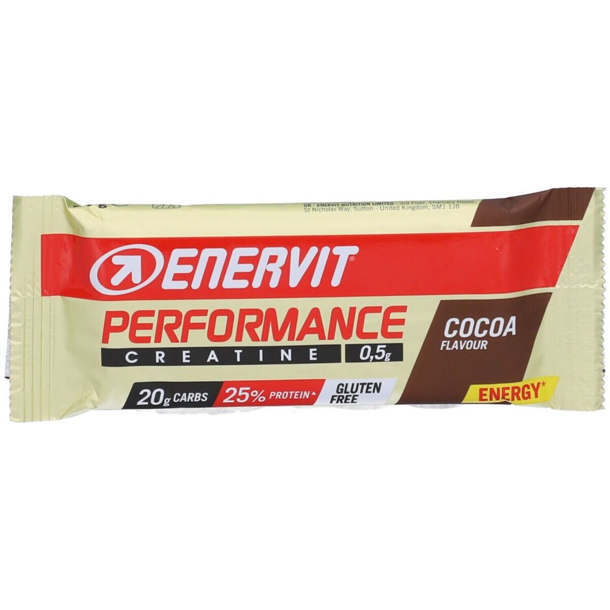 enervit competition cacao barretta energetica 40g