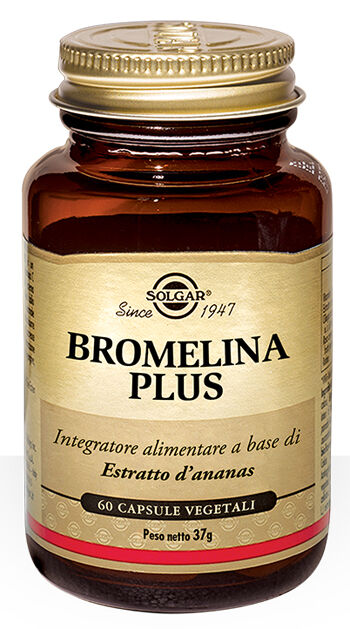 solgar bromelina plus 60 tav.