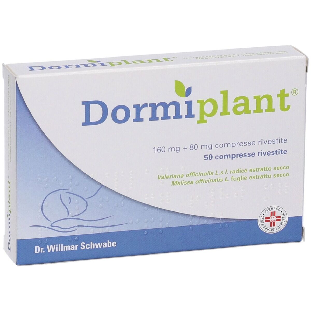 dr.willmar schwabe gmbh&co.kg dormiplant 160 mg +80 mg valeriana 50 compresse rivestite