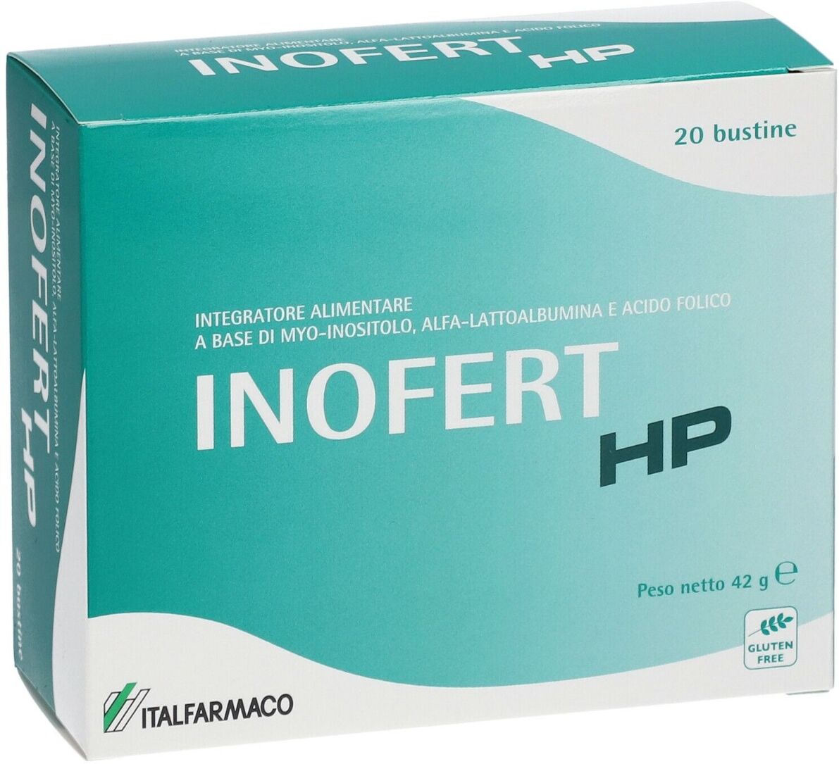 inofert hp integratore di acido folico e inositolo 20 bustine