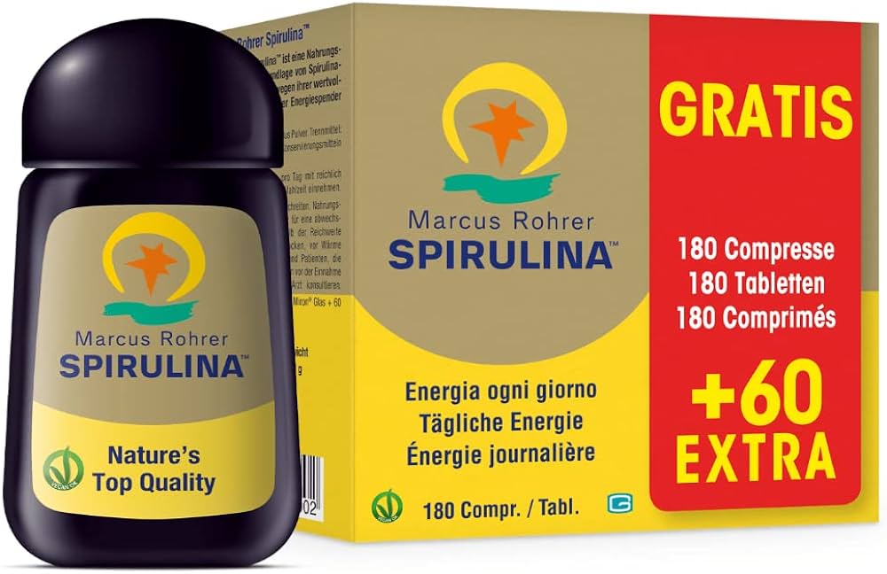 giuriati group international spirulina marcus rohrer 60 compresse