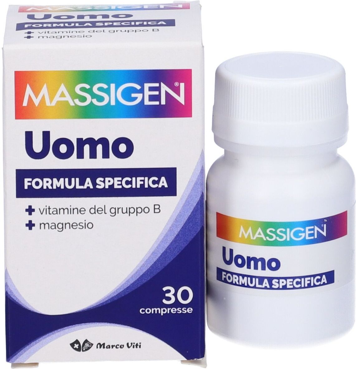 dailyvit massigen + uomo integratore vitamine e minerali 30 compresse