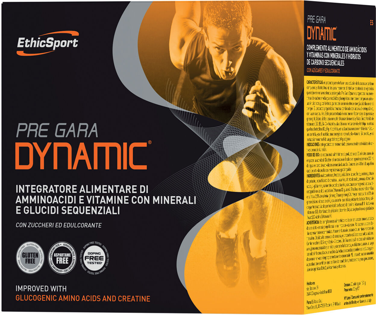 es ethicsport pre gara dynamic 20 bustine