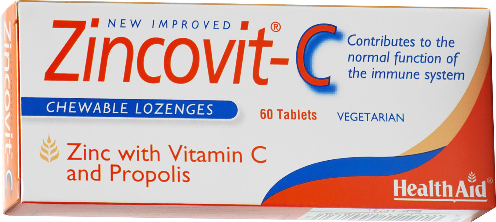 healthaid italia s.r.l. zinco vit c 60tav health aid