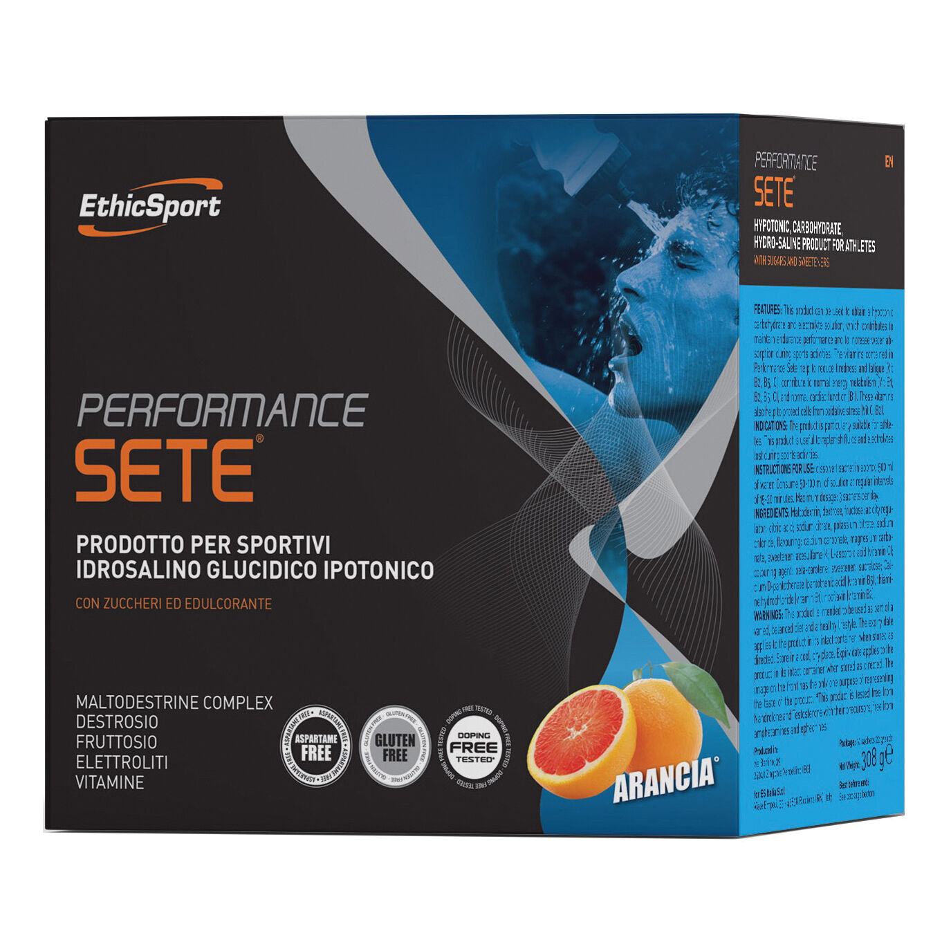 es ethicsport performance sete arancia 14 bustine