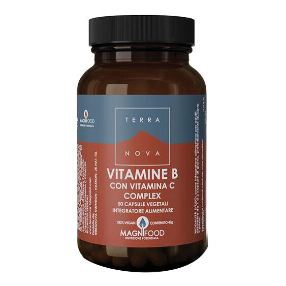 forlive terranova complesso di vitamine b con vitamina c 50 capsule