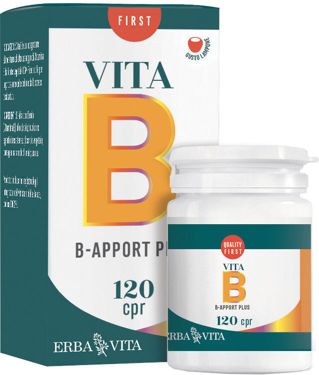 erba vita b apport plus integratore vitamina b12 120 compresse orosolubili