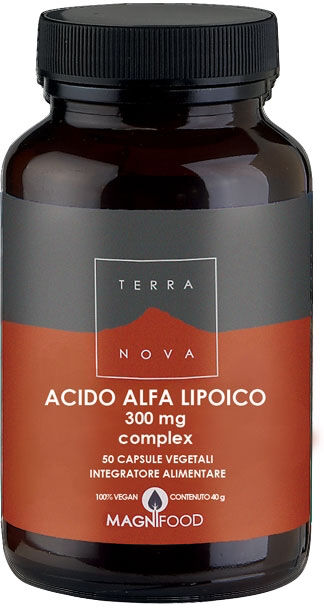 forlive srl terranova acido alfa lipoico 300mg complex 50 capsule