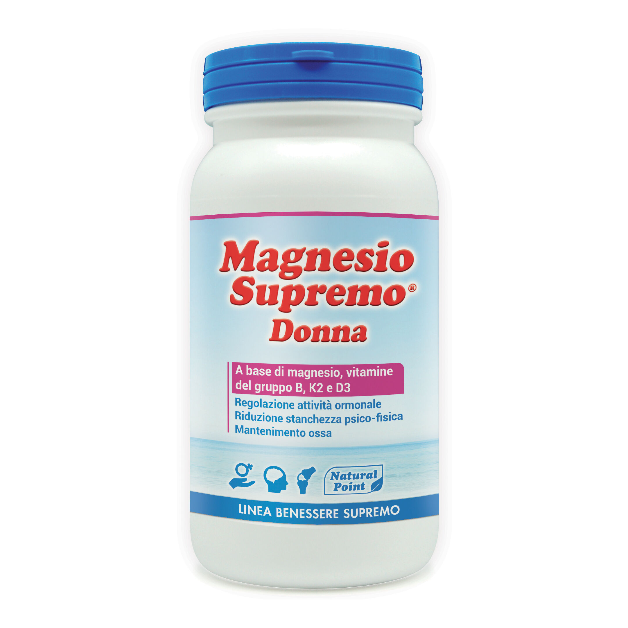 natural point magnesio supremo donna integratore di magnesio e vitamine 150 g