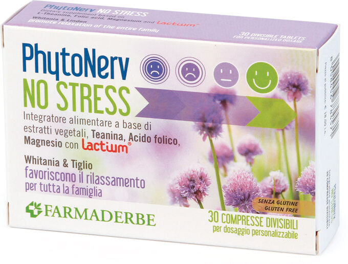 farmaderbe phytonerv no stress 30 compresse