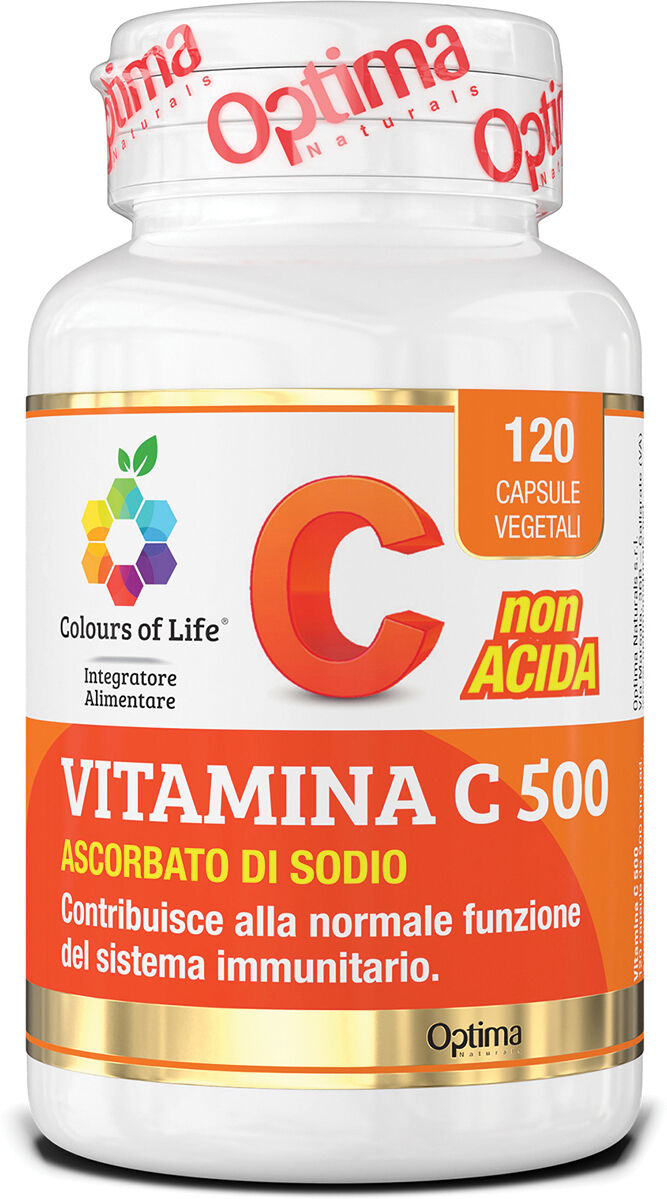 colours of life vitamina c 500 120 capsule vegetali 900 mg