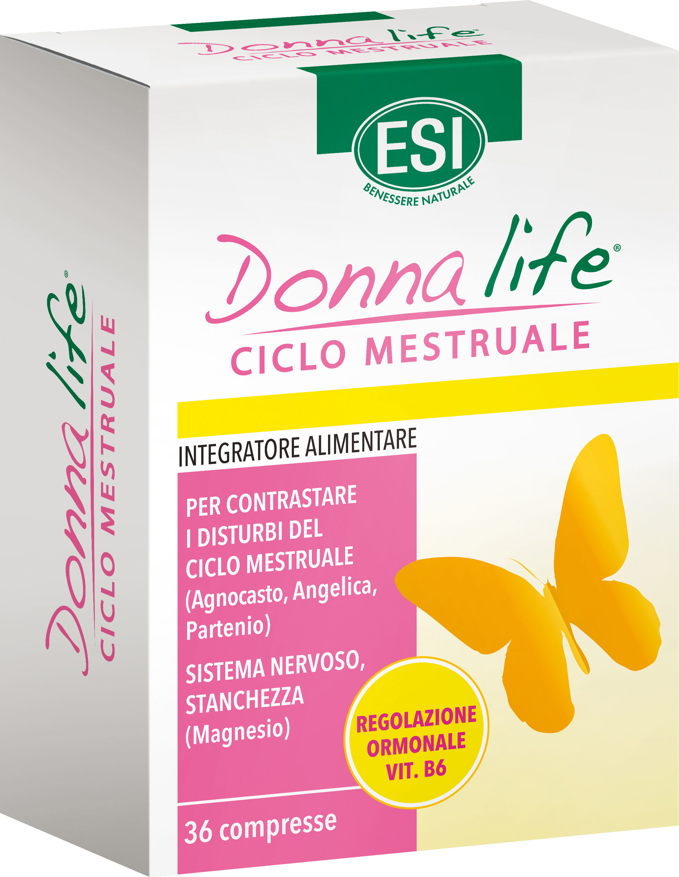 esi donna life ciclo mestruale 36 compresse