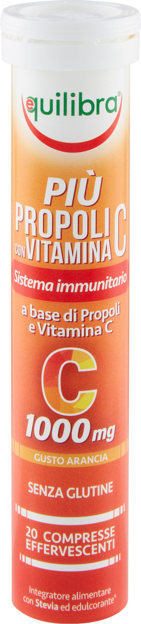 equilibra srl piu' propoli con vitamina c 20 compresse