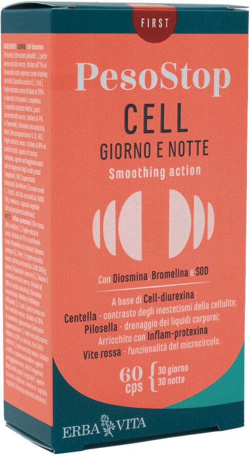 erba vita peso stop cell giorno/notte 60 capsule