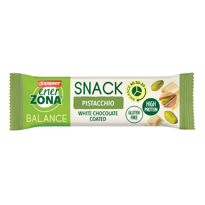enervit enerzona snack barretta proteica gusto pistacchio 33 g